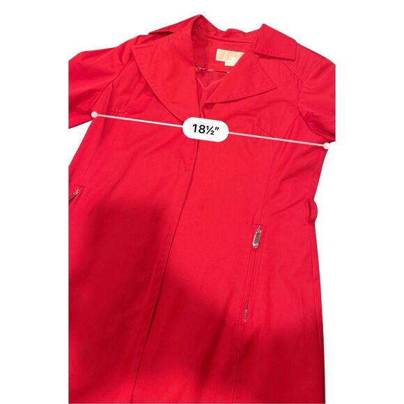 Michael Kors Trench Coat jacket Size M - Picture 11 of 12